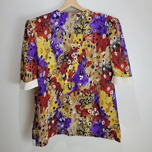 VintageāWildāThingĀ ShortāSleeveāBlouse - Picture 4 of 9